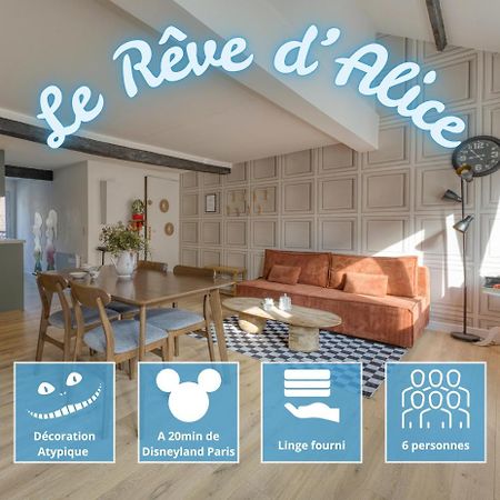 Le Reve D'Alice Apartment Meaux Exterior photo
